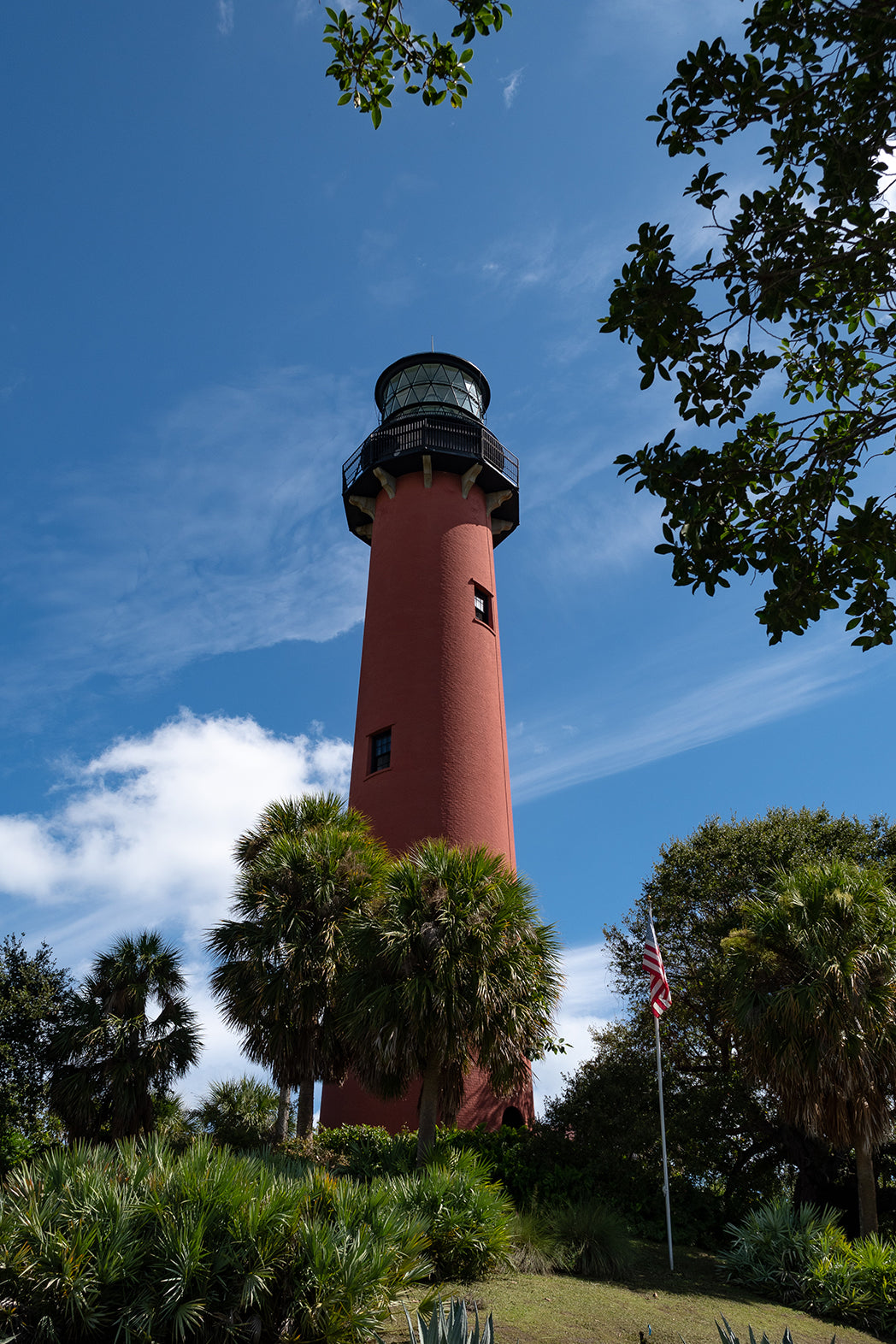 Jupiter Lighthouse 2 Color Coastal Landscape Photo Fine Art Canvas Wall Art Prints - PIPAFINEART