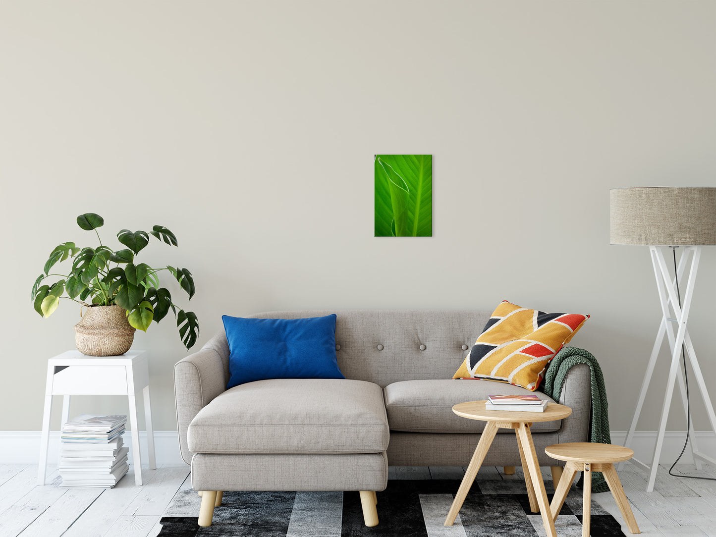 Leaves Canna Lily Plant Nature / Botanical Photo Fine Art Canvas Wall Art Prints 11" x 14" - PIPAFINEART