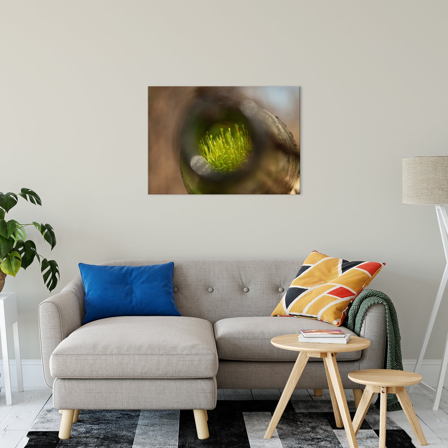 Life in a Bottle Abstract Photo Fine Art Canvas & Unframed Wall Art Prints 24" x 36" / Fine Art Canvas - PIPAFINEART