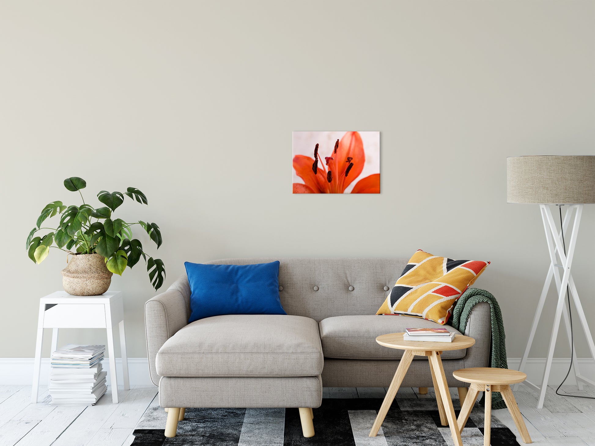 Lily Stigma Nature / Floral Photo Fine Art Canvas Wall Art Prints 16" x 20" - PIPAFINEART