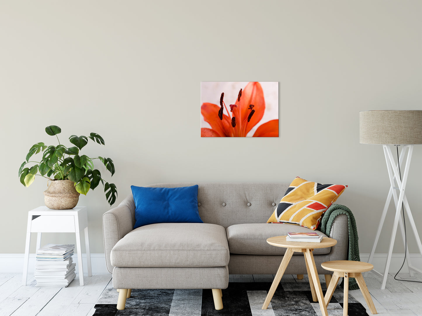 Lily Stigma Nature / Floral Photo Fine Art Canvas Wall Art Prints 20" x 24" - PIPAFINEART