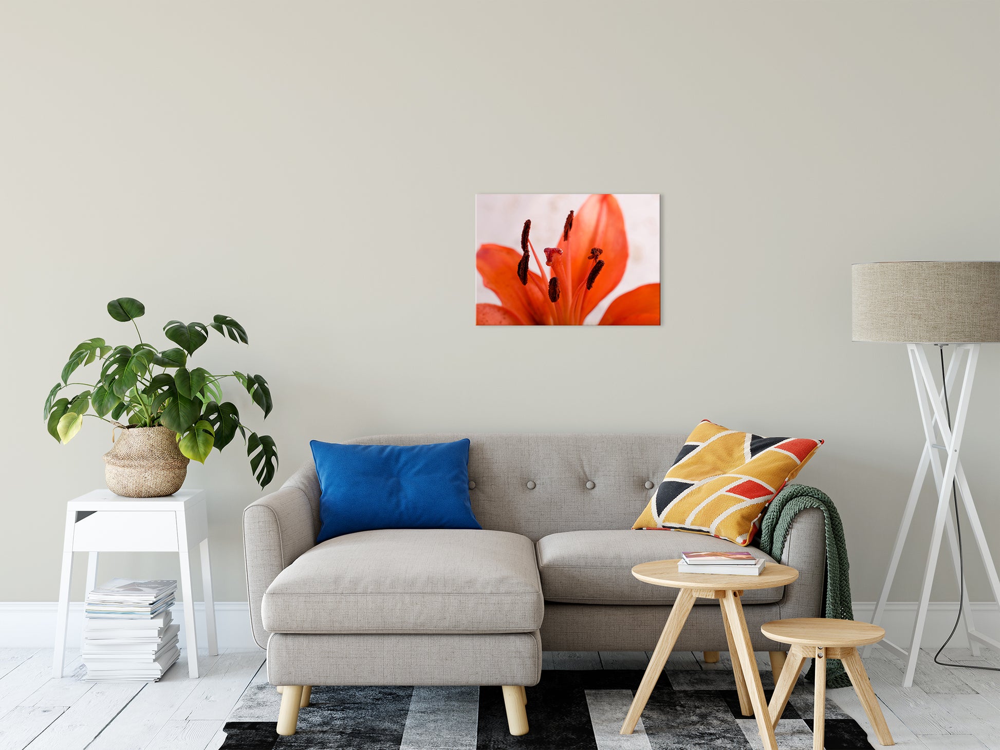 Lily Stigma Nature / Floral Photo Fine Art Canvas Wall Art Prints 20" x 24" - PIPAFINEART