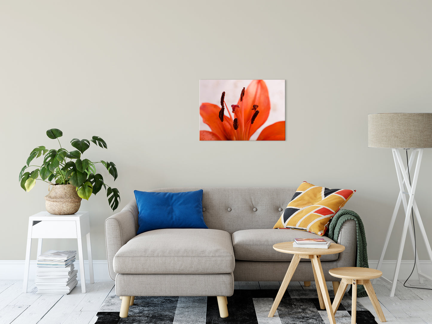 Lily Stigma Nature / Floral Photo Fine Art Canvas Wall Art Prints 20" x 30" - PIPAFINEART