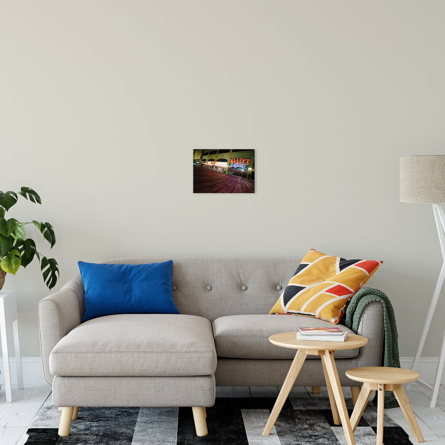 Low on the Boards Night Photo Fine Art Canvas Wall Art Prints 11" x 14" - PIPAFINEART