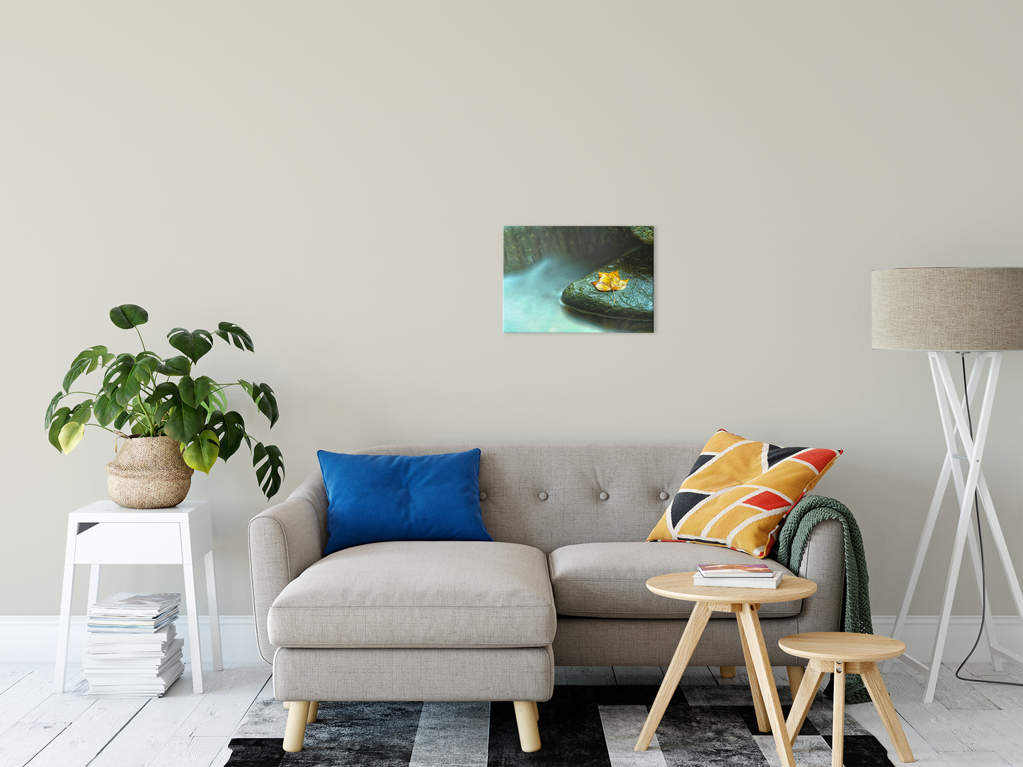 Misty Leaf Nature / Botanical Photo Fine Art Canvas Wall Art Prints 16" x 20" - PIPAFINEART