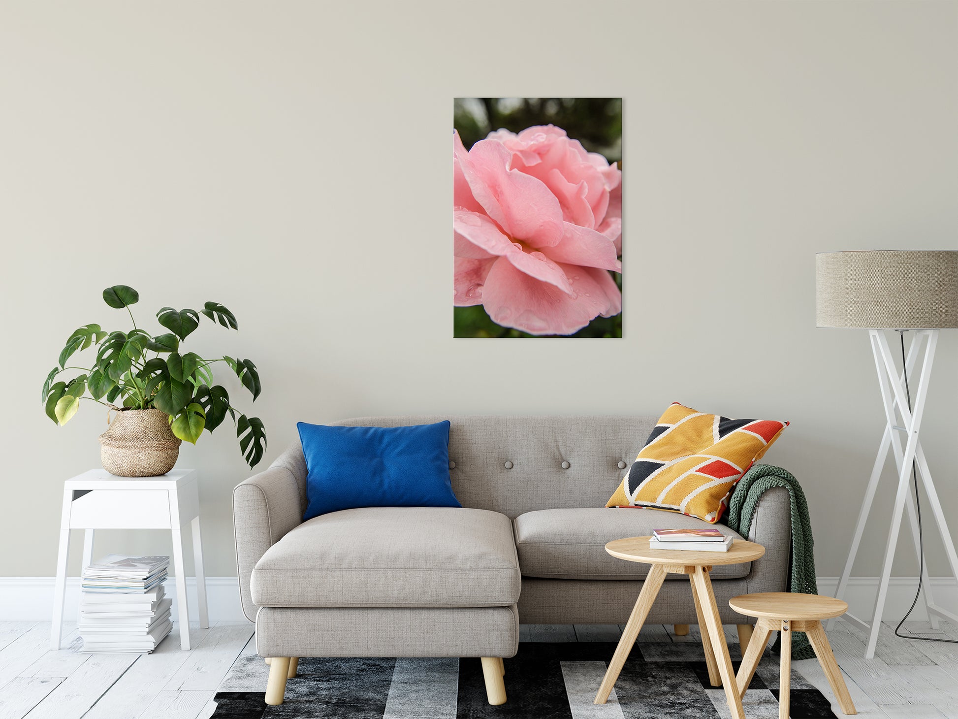 Pink Passion Nature / Floral Photo Fine Art Canvas Wall Art Prints 24" x 36" - PIPAFINEART