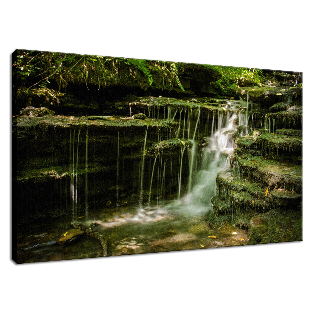 Pixley Waterfall 1 Landscape Photo Fine Art Canvas Wall Art Prints - PIPAFINEART