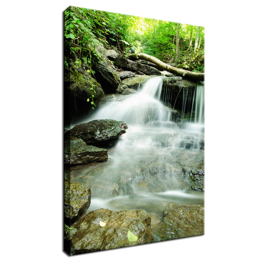 Pixley Waterfall 2 Landscape Photo Fine Art Canvas Wall Art Prints  - PIPAFINEART