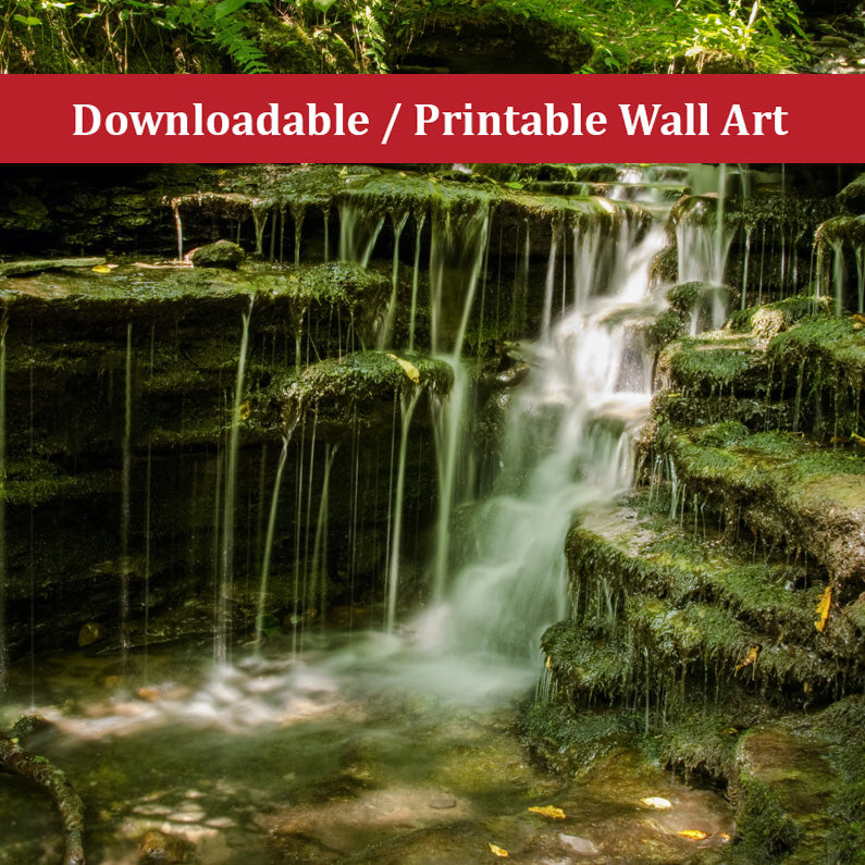 Pixley Falls 1 Landscape Photo DIY Wall Decor Instant Download Print - Printable  - PIPAFINEART