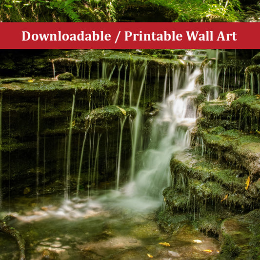 Pixley Falls 1 Landscape Photo DIY Wall Decor Instant Download Print - Printable  - PIPAFINEART