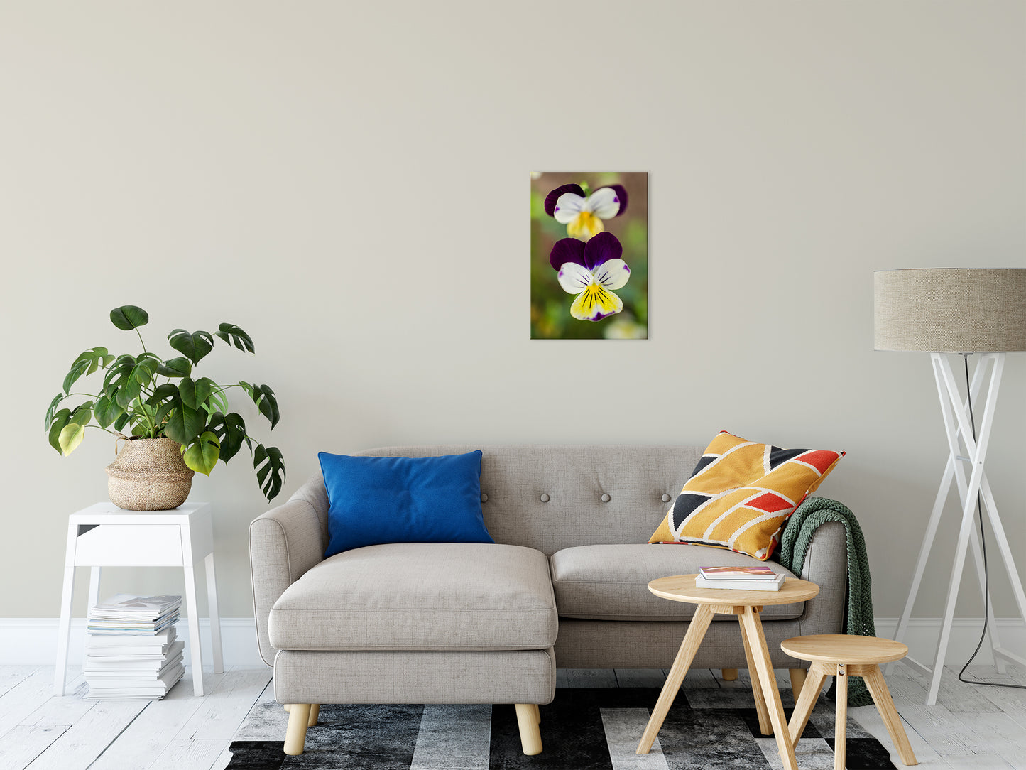 Pretty Little Violets Nature / Floral Photo Fine Art & Unframed Wall Art Prints 16" x 20" - PIPAFINEART