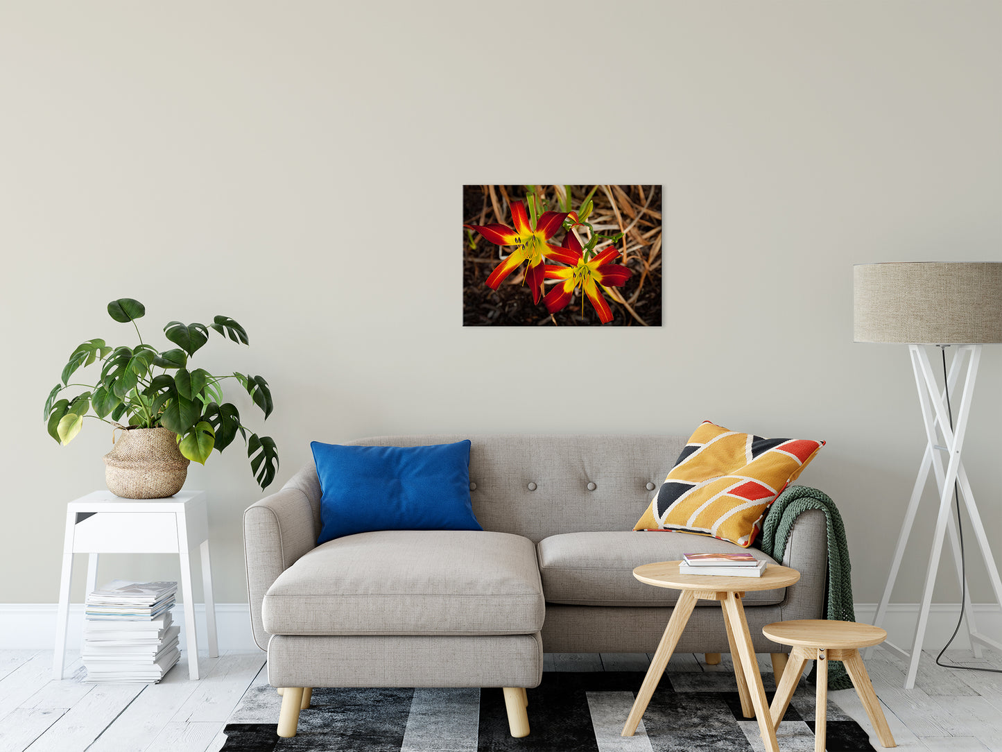 Royal Sunset Lily Nature / Floral Photo Fine Art Canvas Wall Art Prints 20" x 30" - PIPAFINEART