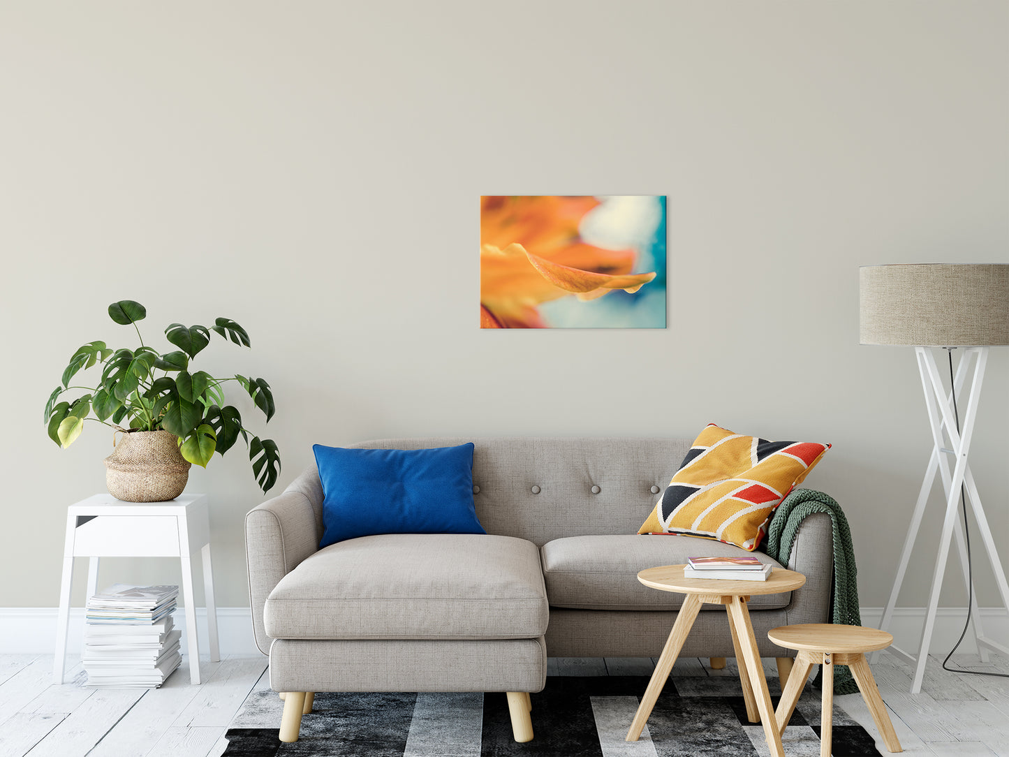 Serene Petals of Life Nature / Floral Photo Fine Art Canvas Wall Art Prints 20" x 24" - PIPAFINEART