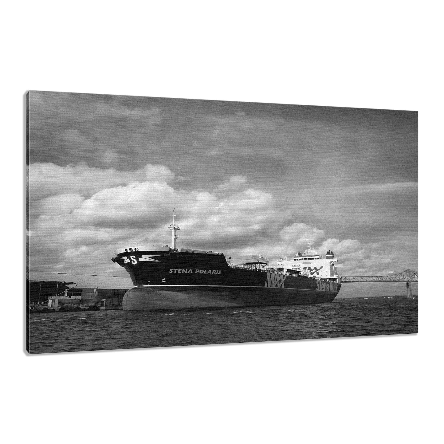 Bathroom Wall Decor Beach: Bridges of Jacksonville Florida 2 Landscape Photo Fine Art Canvas Wall Art Print