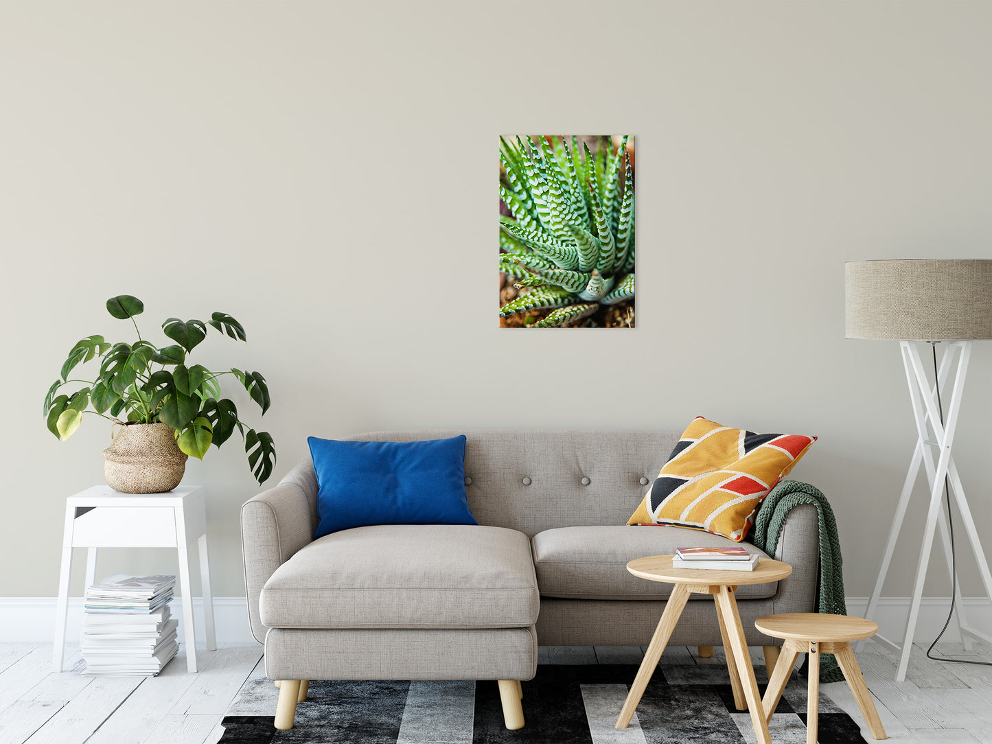 Succulent 2 Botanical / Nature Photo Fine Art Canvas Wall Art Prints 20" x 24" - PIPAFINEART