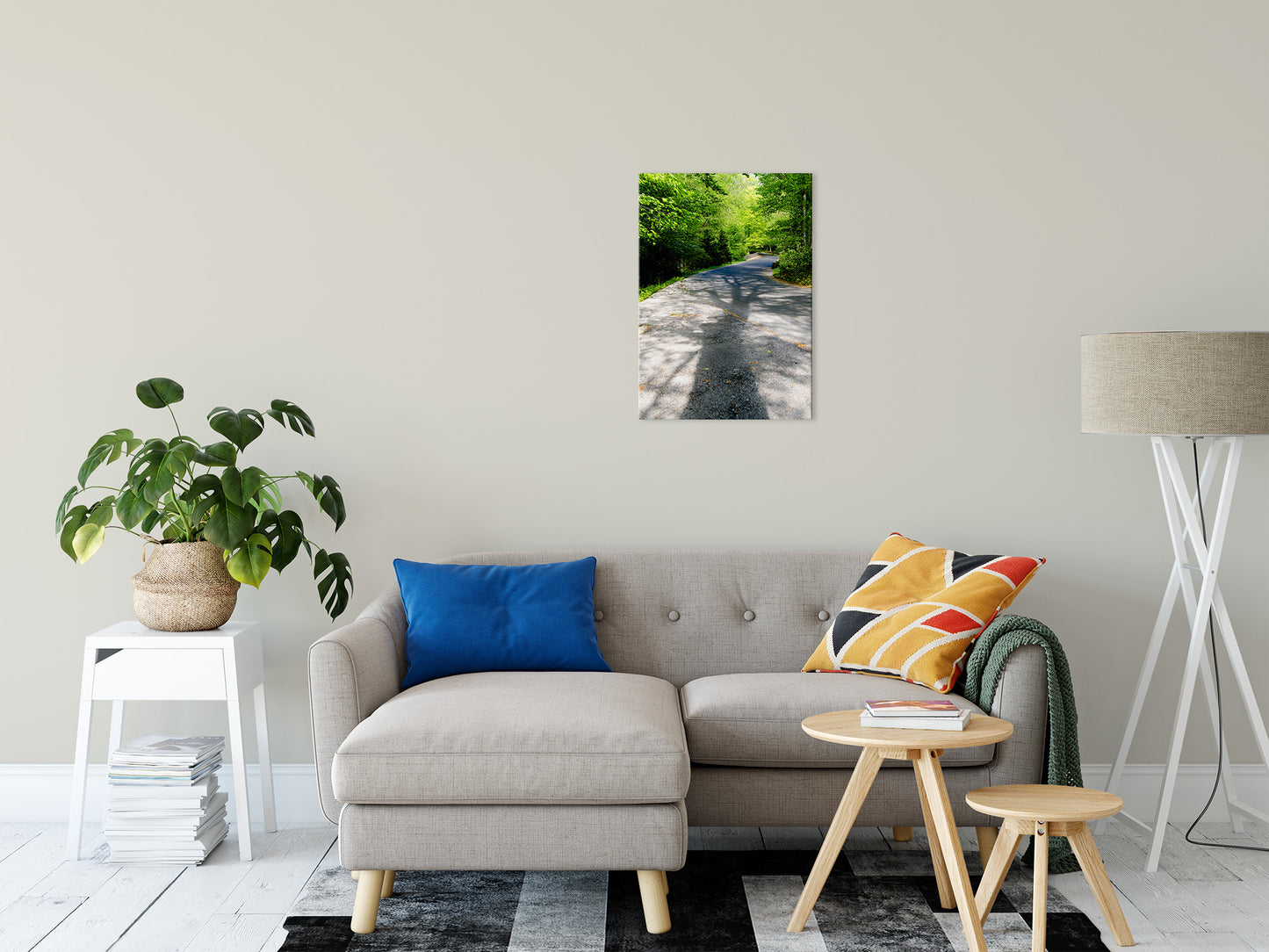 Summer Shadows Botanical / Nature Photo Fine Art Canvas Wall Art Prints 20" x 24" - PIPAFINEART