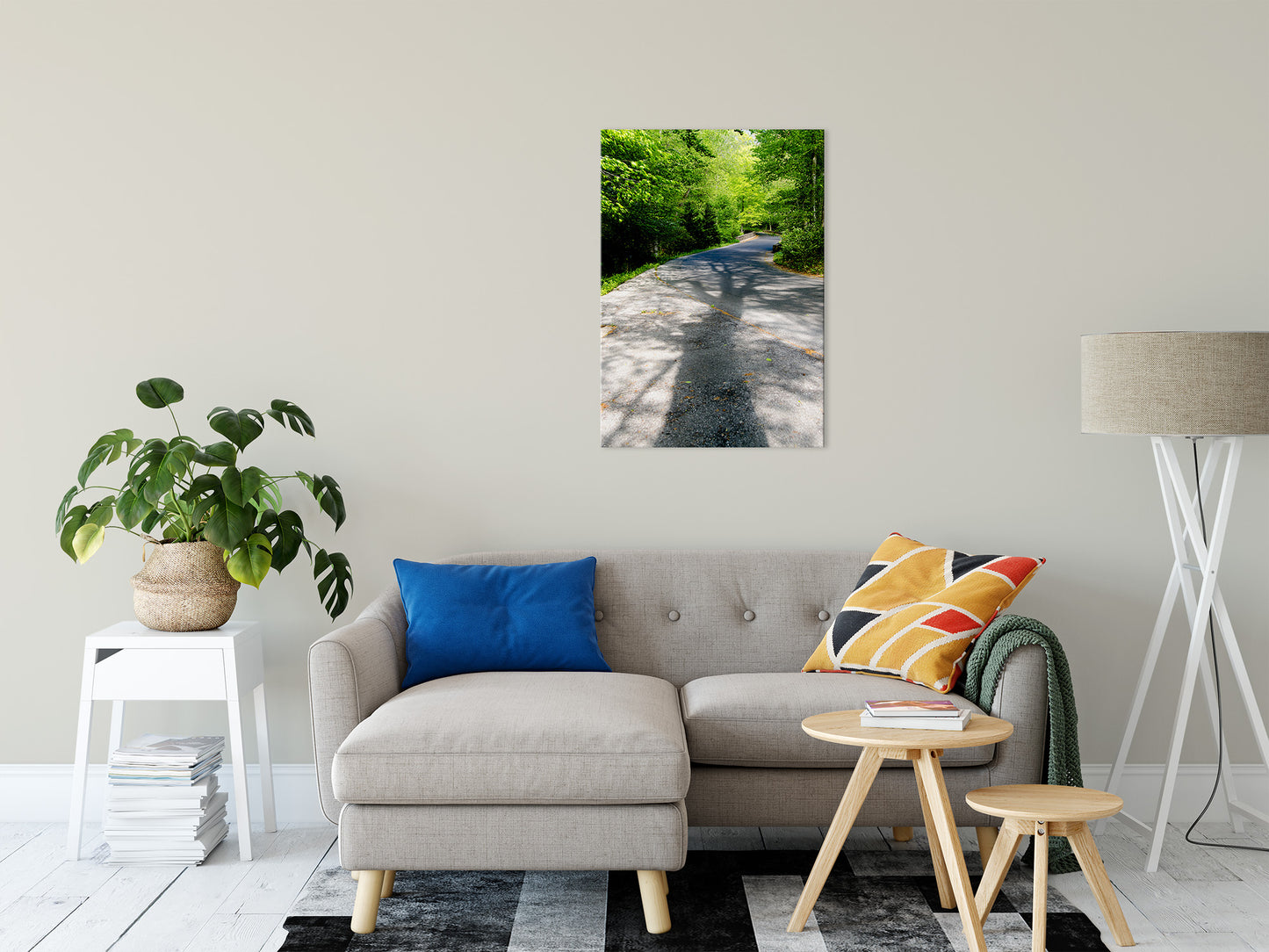 Summer Shadows Botanical / Nature Photo Fine Art Canvas Wall Art Prints 24" x 36" - PIPAFINEART