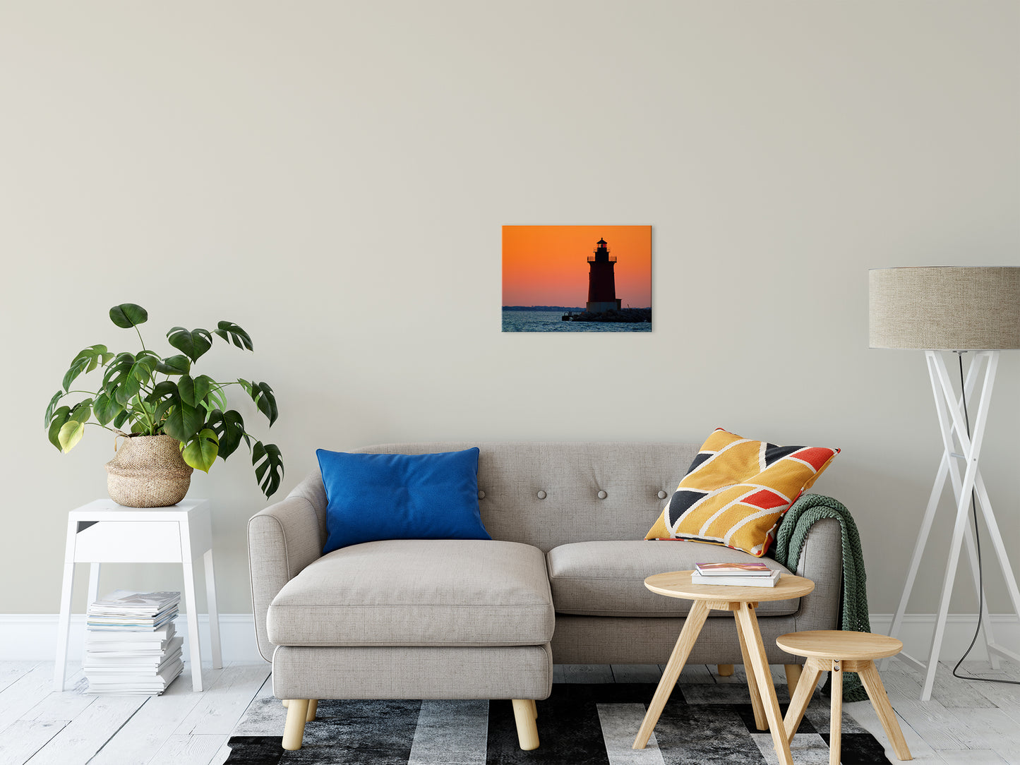 Sunset at Henlopen State Park 3 Coastal Landscape Photo Fine Art Canvas Wall Art Prints 16" x 20" - PIPAFINEART