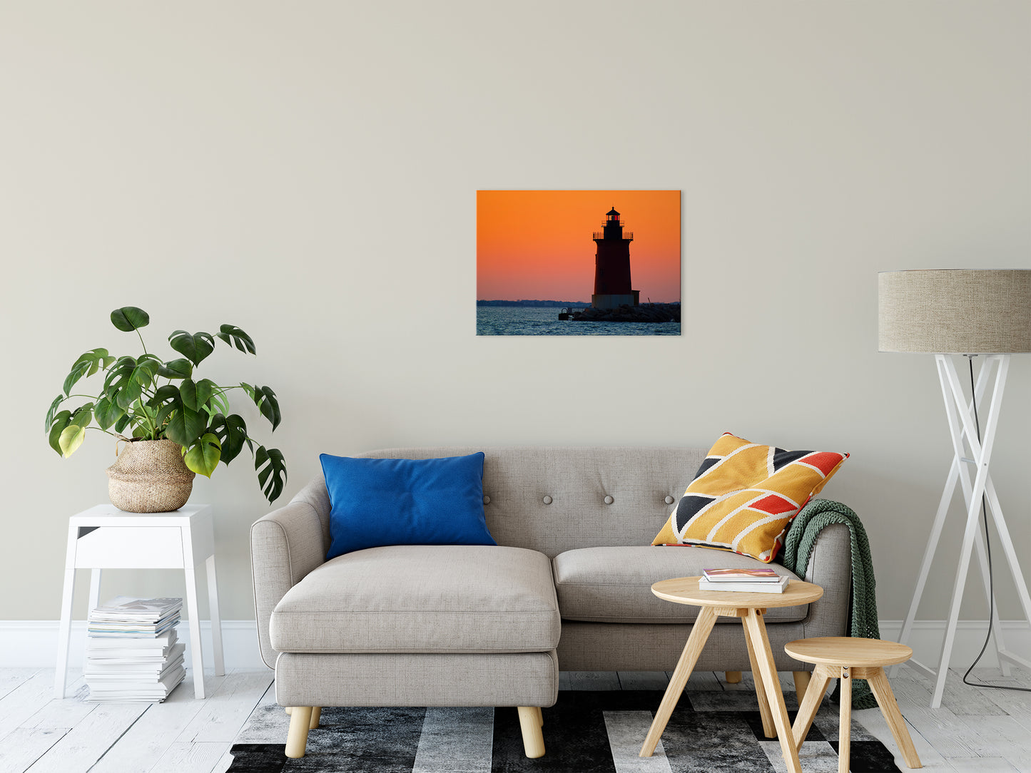Sunset at Henlopen State Park 3 Coastal Landscape Photo Fine Art Canvas Wall Art Prints 20" x 30" - PIPAFINEART