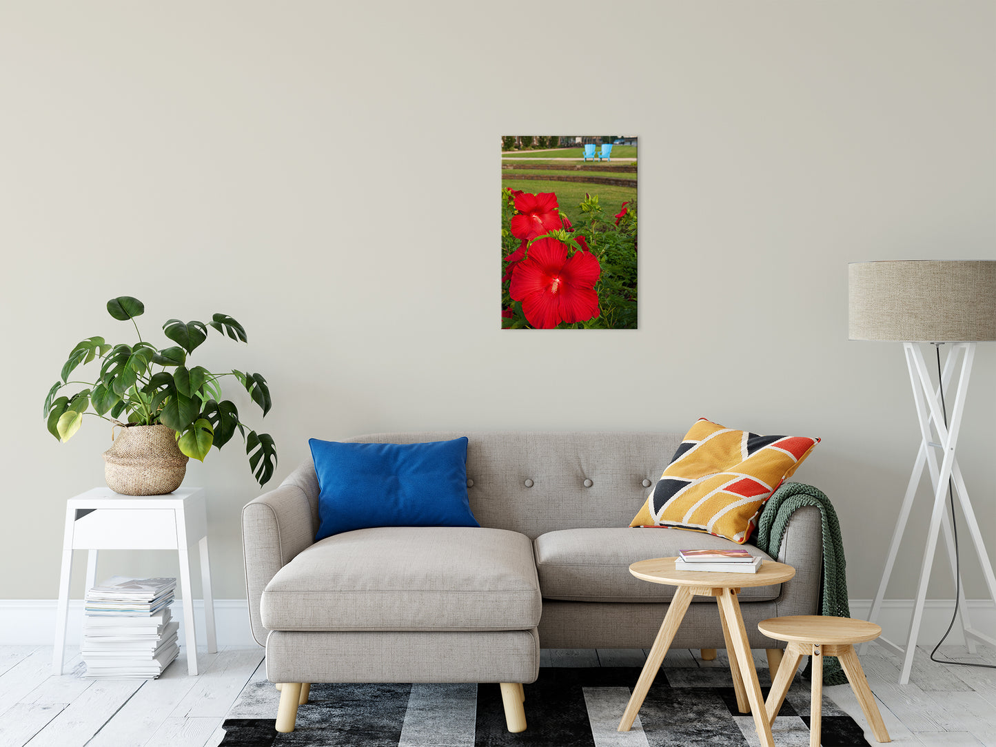 The Riverfront 2 Nature / Floral Photo Fine Art Canvas Wall Art Prints 20" x 24" - PIPAFINEART