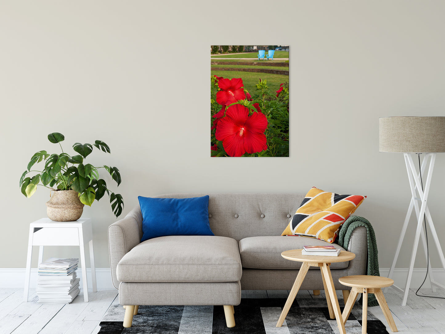 The Riverfront 2 Nature / Floral Photo Fine Art Canvas Wall Art Prints 24" x 36" - PIPAFINEART