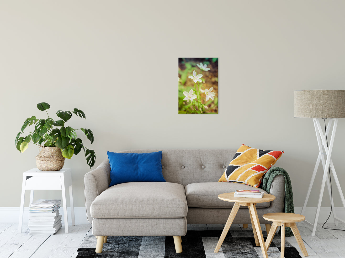 Tranquil Carolina Spring Beauty Nature / Floral Photo Fine Art Canvas Wall Art Prints 16" x 20" - PIPAFINEART