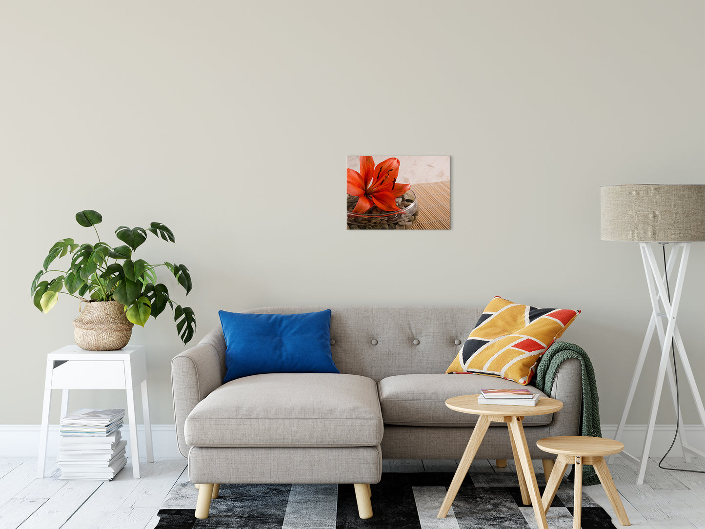 Tranquil Lily Nature / Floral Photo Fine Art Canvas Wall Art Prints 16" x 20" - PIPAFINEART