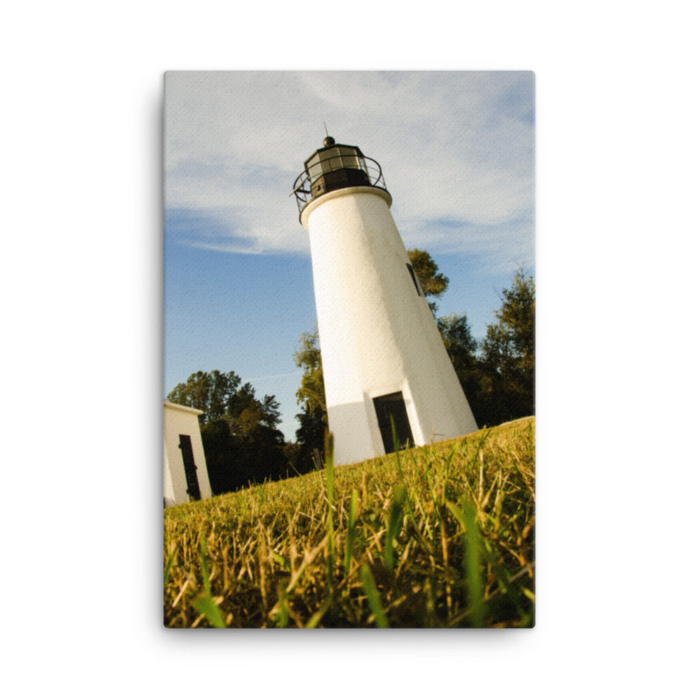 Turkey Point Lighthouse Coastal Landscape Canvas Wall Art Prints