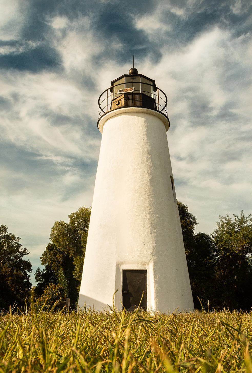 Turkey Point Lighthouse Standing Tall Landscape Fine Art Canvas Wall Art Prints - PIPAFINEART