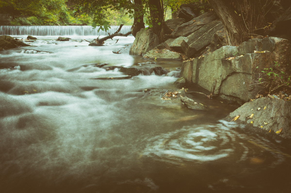 Water Swirl in the River Landscape Photo DIY Wall Decor Instant Download Print - Printable - PIPAFINEART