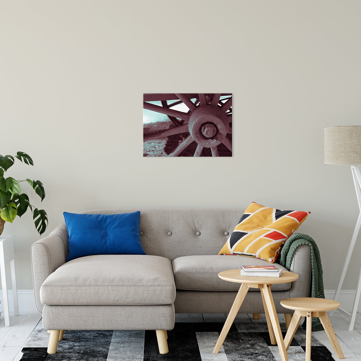 Wheel of Time Abstract Photo Fine Art Canvas & Unframed Wall Art Prints 20" x 24" / Fine Art Canvas - PIPAFINEART
