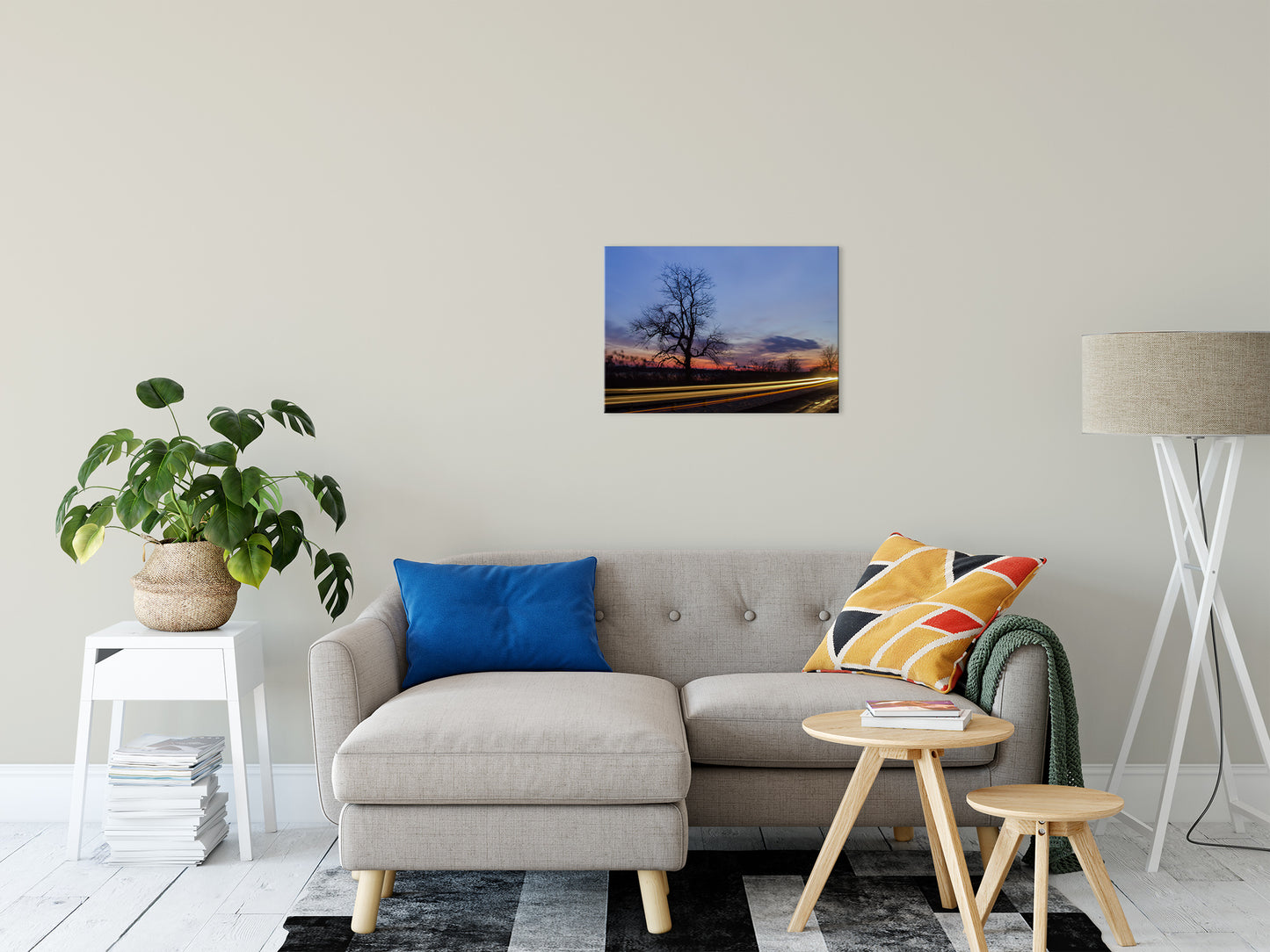 Wicked Tree Rural Landscape Photo Fine Art Canvas Wall Art Prints 20" x 24" - PIPAFINEART