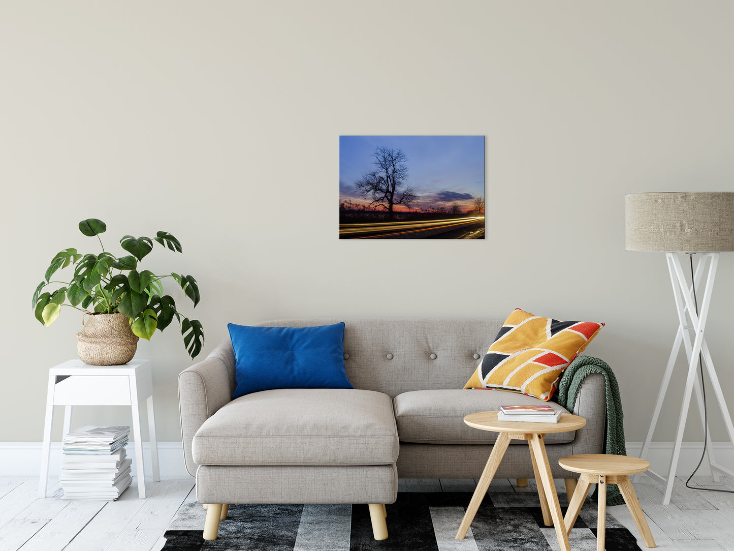 Wicked Tree Rural Landscape Photo Fine Art Canvas Wall Art Prints 20" x 30" - PIPAFINEART
