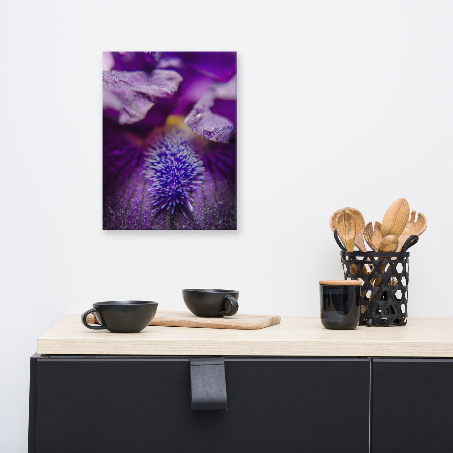 Stigma of Iris Floral Botanical Nature Photo Canvas Wall Art Prints