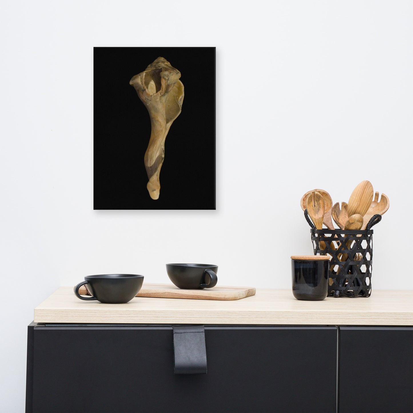States of Erosion Image 3 Whelk Shell Coastal Nature Canvas Wall Art Prints