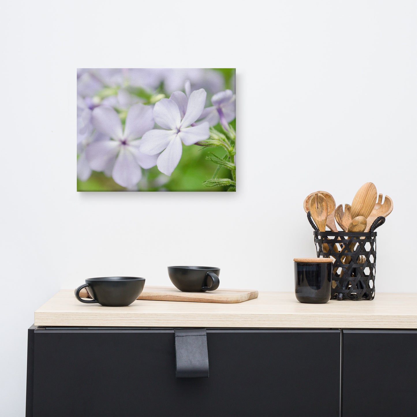 Soft Focus Phlox Carolina Floral Botanical Nature Photo Canvas Wall Art Prints