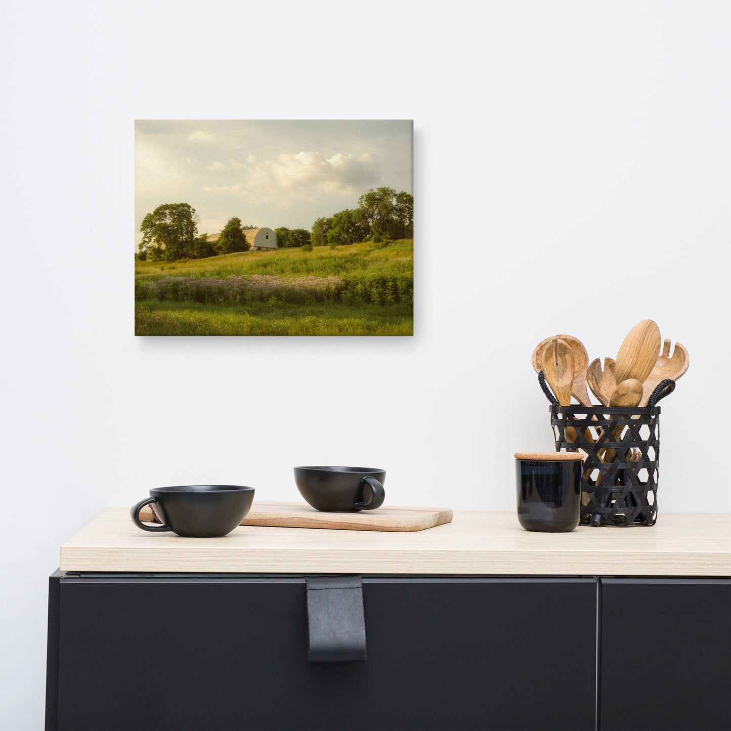 Remnant of Better Days Rural Landscape Canvas Wall Art Prints