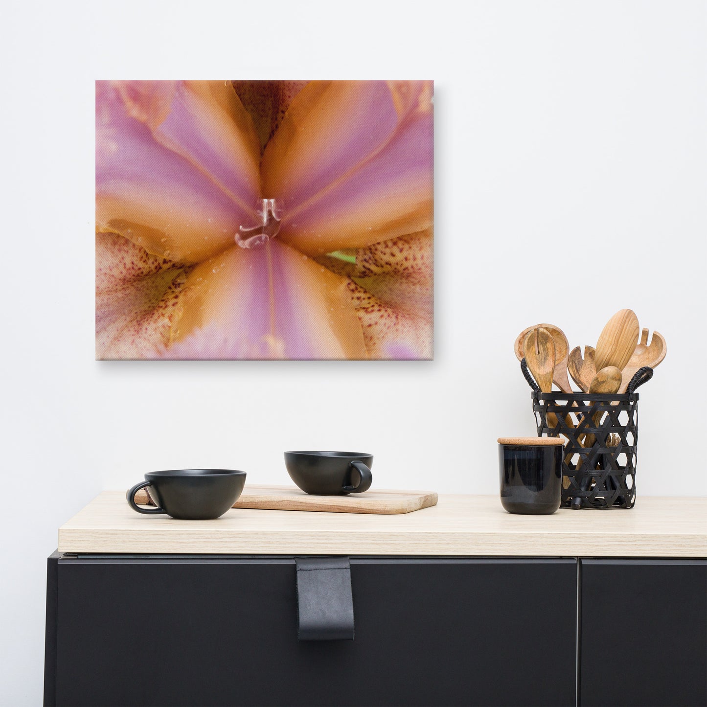 Symmetry of Nature Floral Botanical Nature Photo Canvas Wall Art Prints
