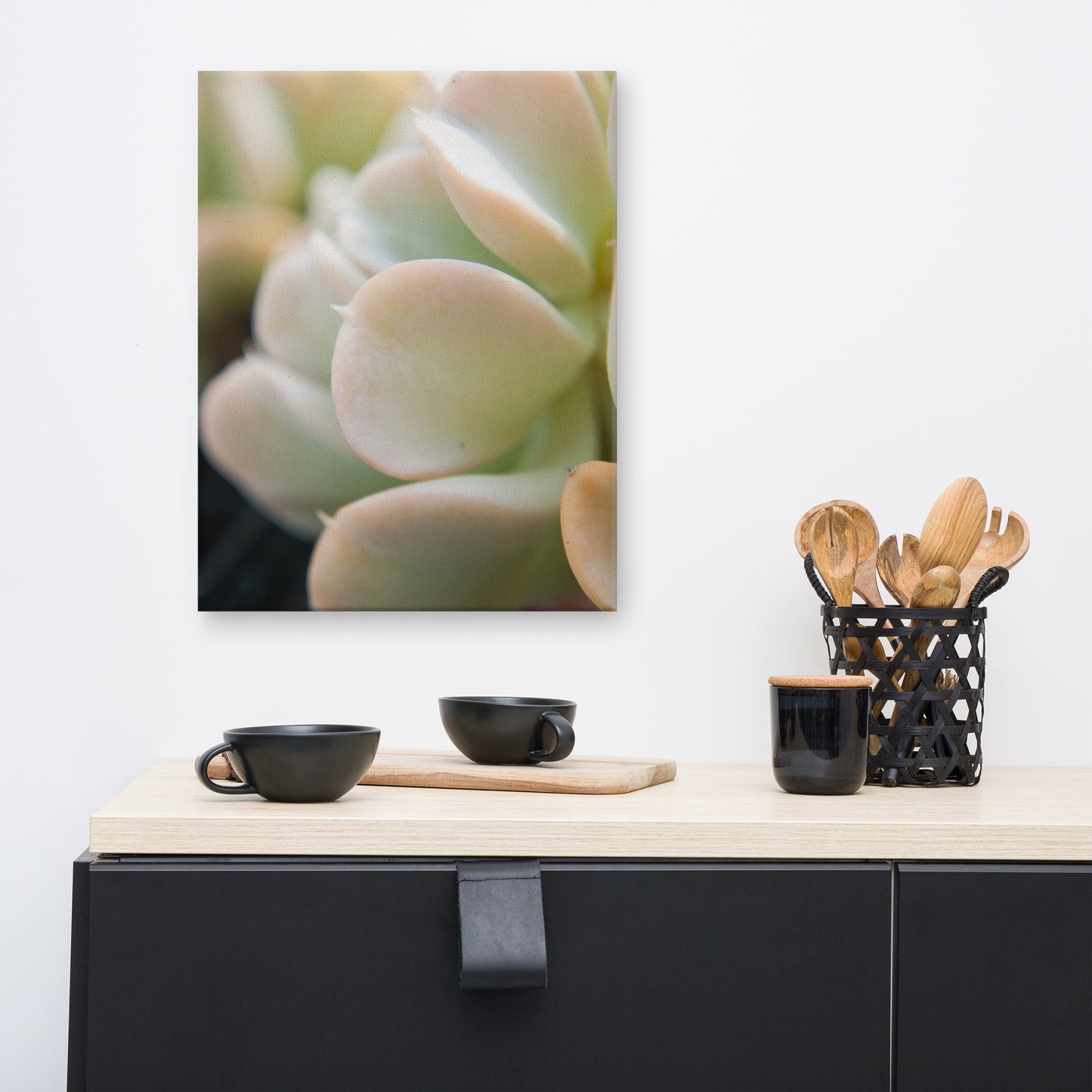 Succulent 4 Botanical Nature Canvas Wall Art Prints