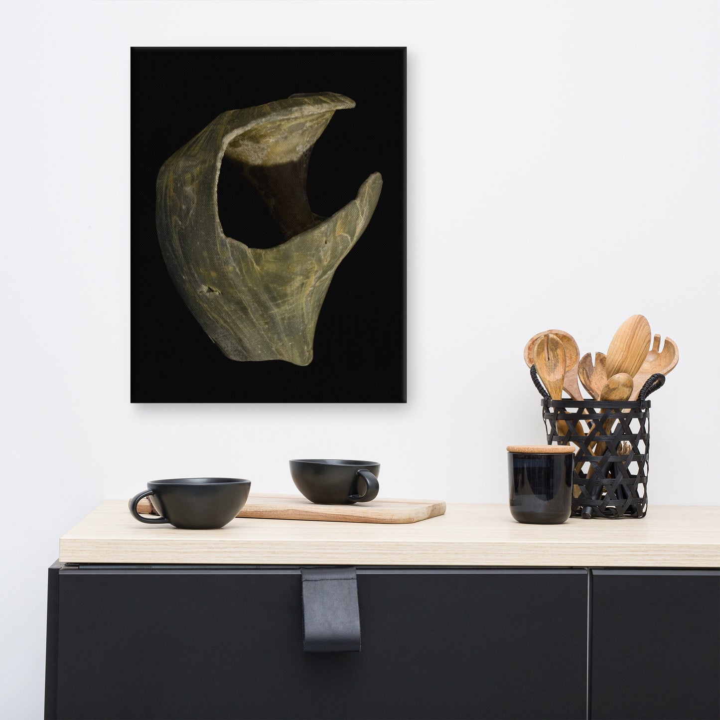 States of Erosion Image 5 Whelk Shell Coastal Nature Canvas Wall Art Prints