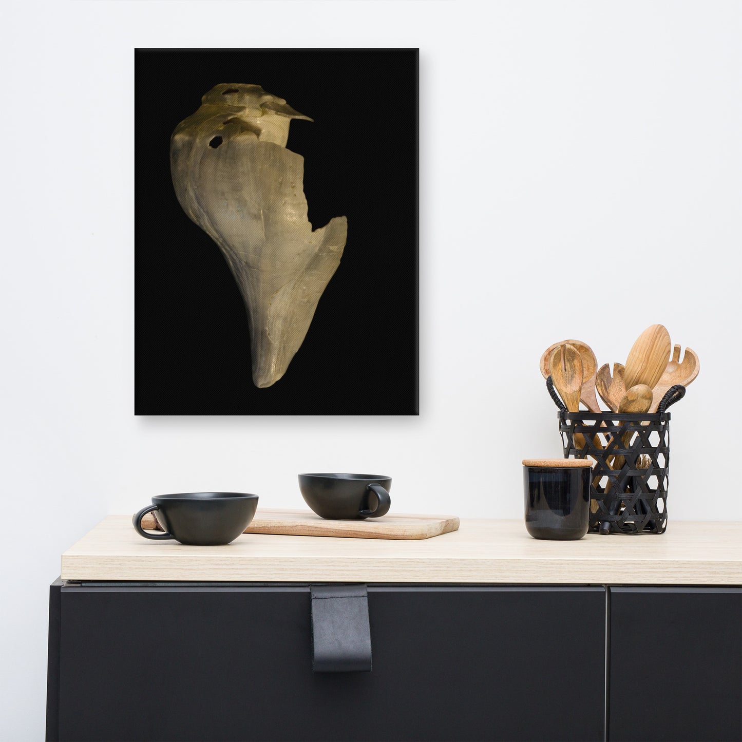 States of Erosion Image 7 Whelk Shell Coastal Nature Canvas Wall Art Prints
