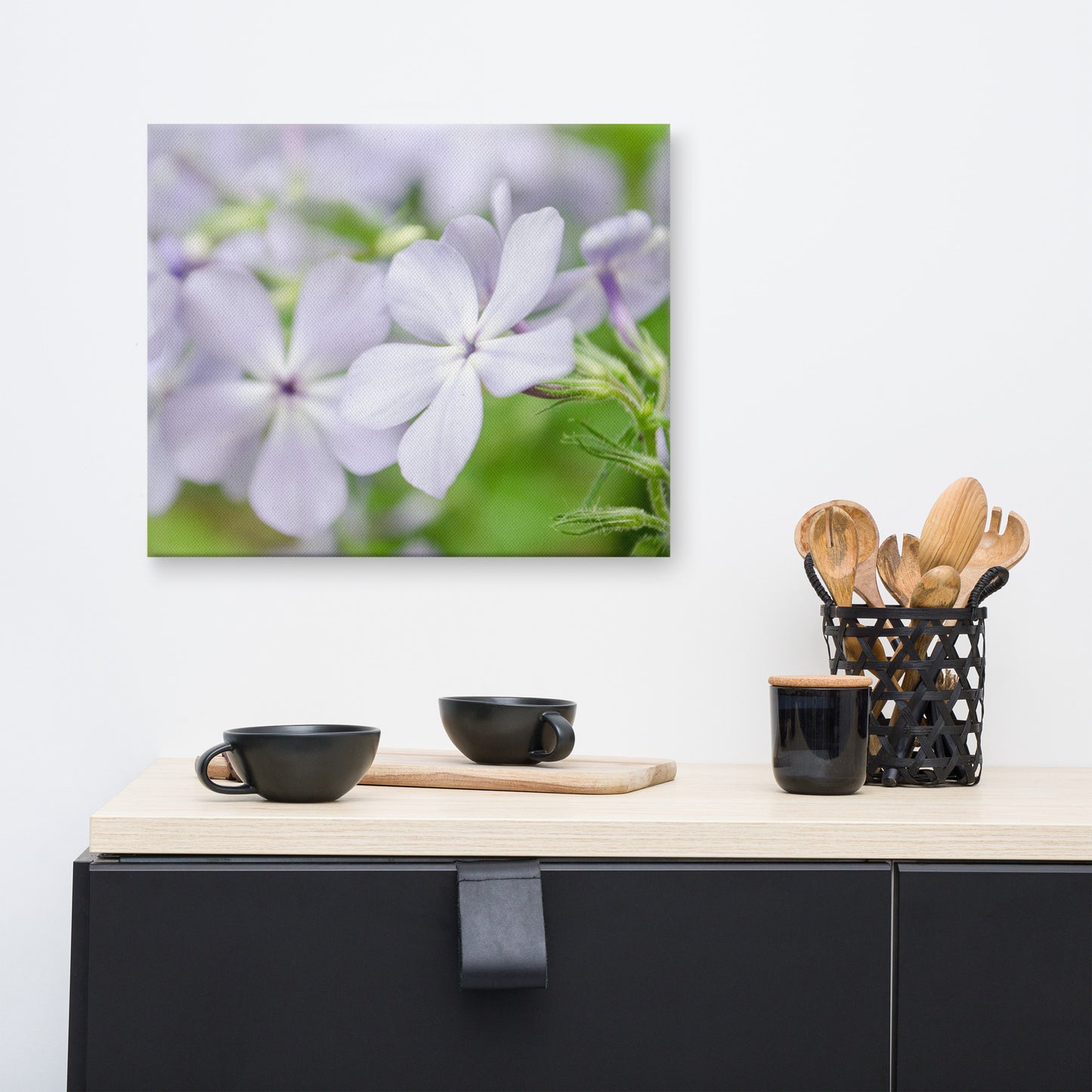 Soft Focus Phlox Carolina Floral Botanical Nature Photo Canvas Wall Art Prints