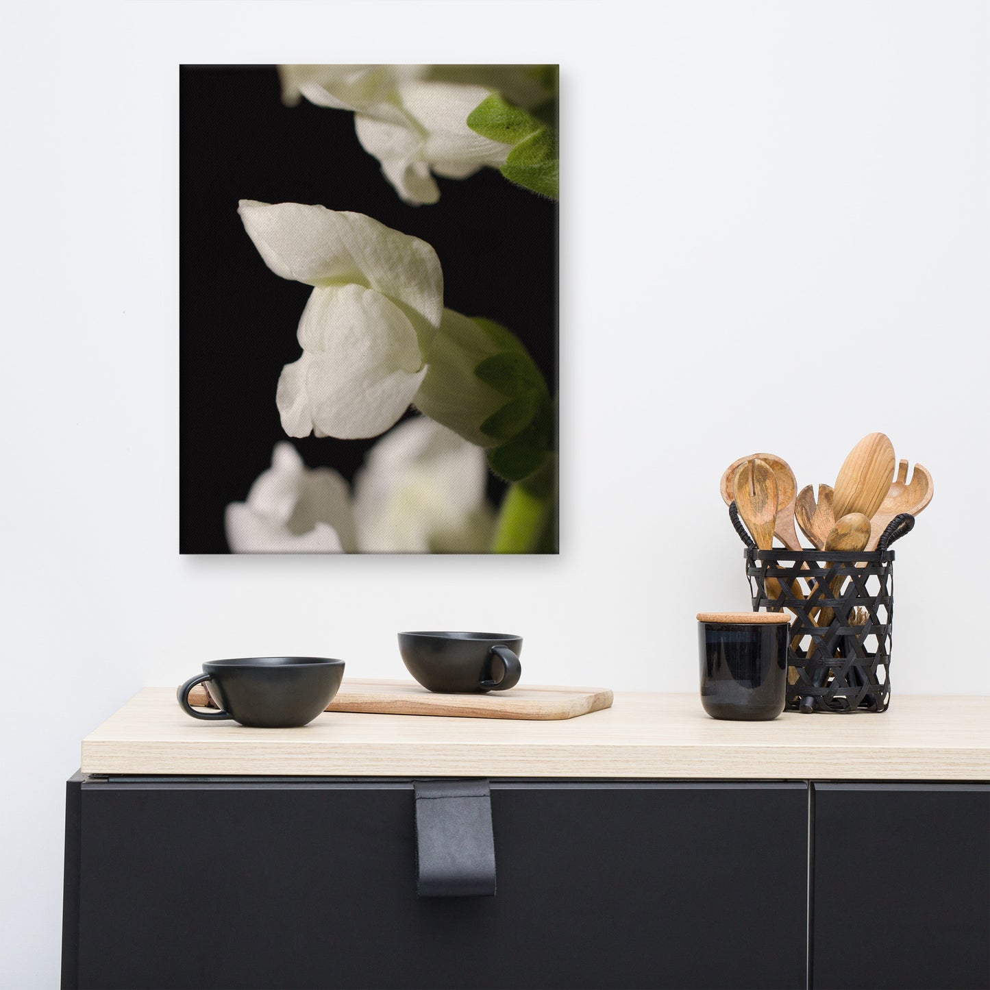 Single Snapdragon Bloom Floral Botanical Nature Photo Canvas Wall Art Prints