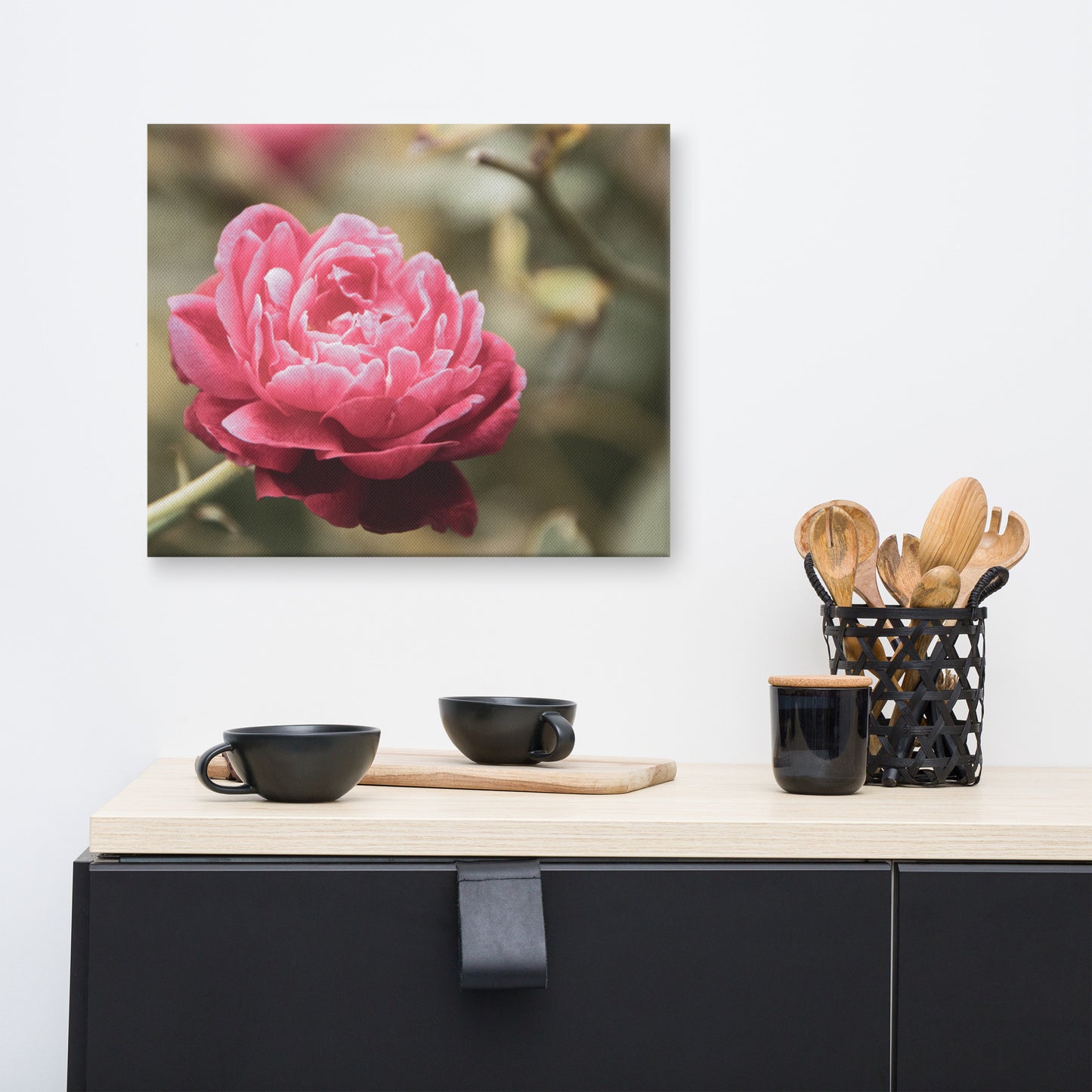 Perfect Petals Colorized Floral Botanical Nature Photo Canvas Wall Art Prints