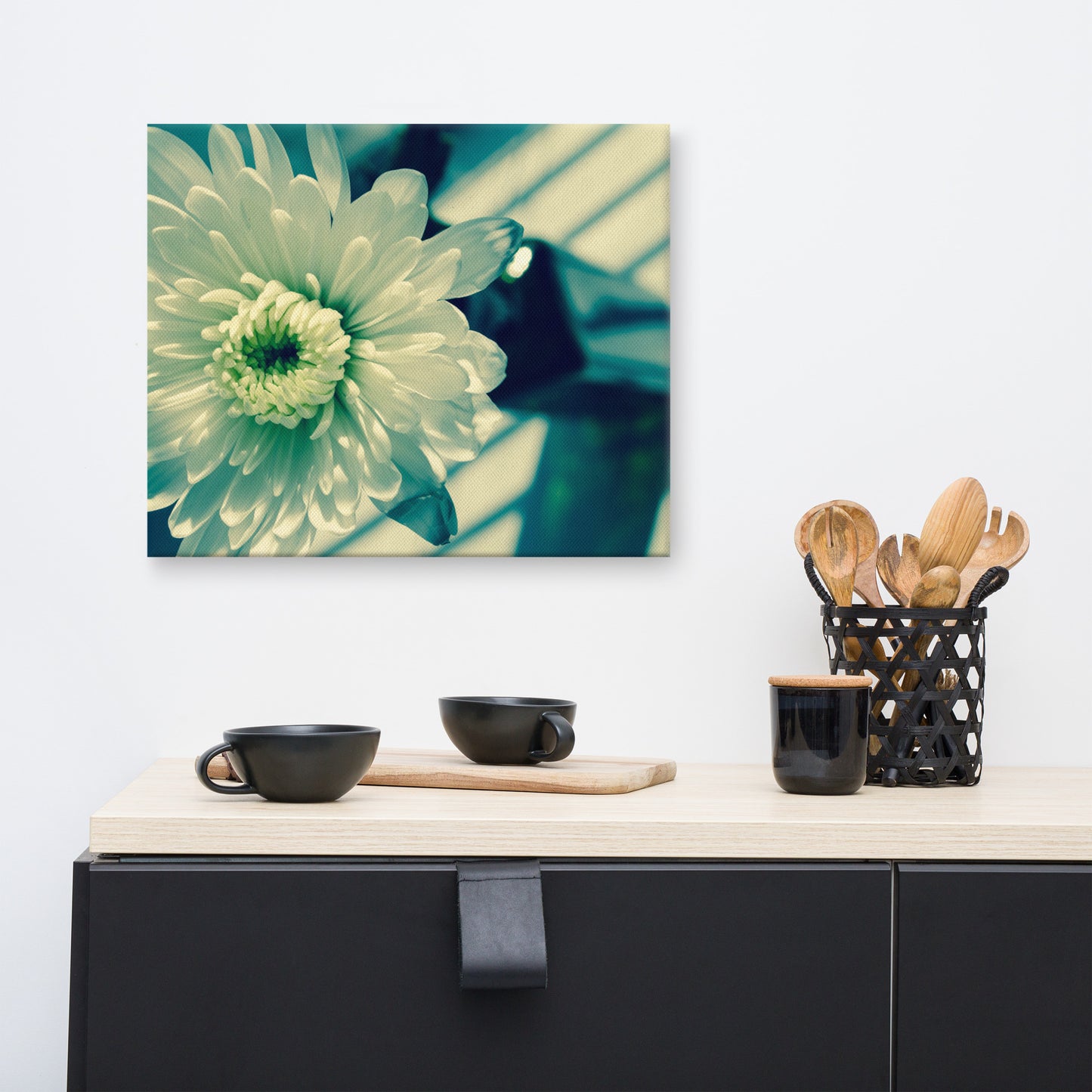 Melancholy Flower Floral Botanical Nature Photo Canvas Wall Art Prints