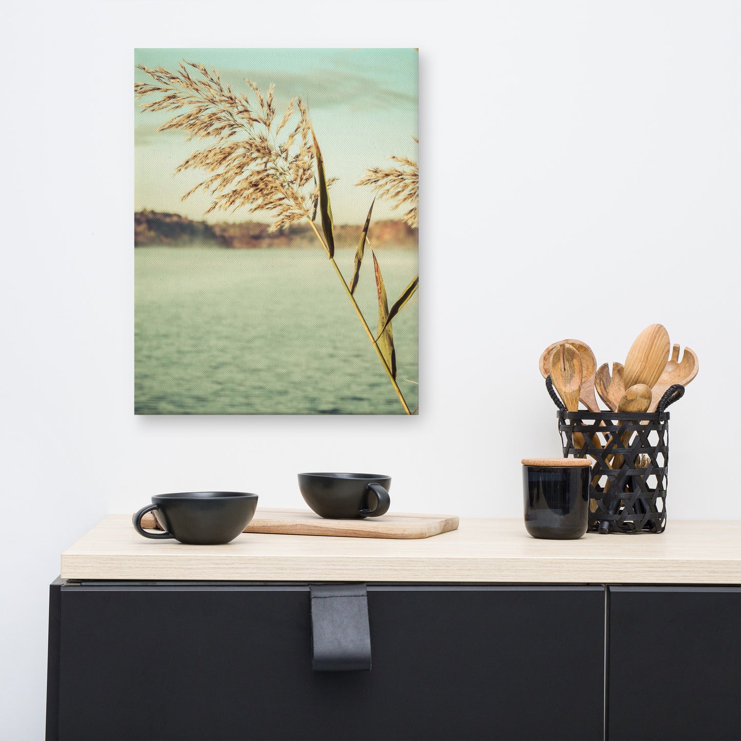 Golden Dreams Botanical Nature Canvas Wall Art Prints