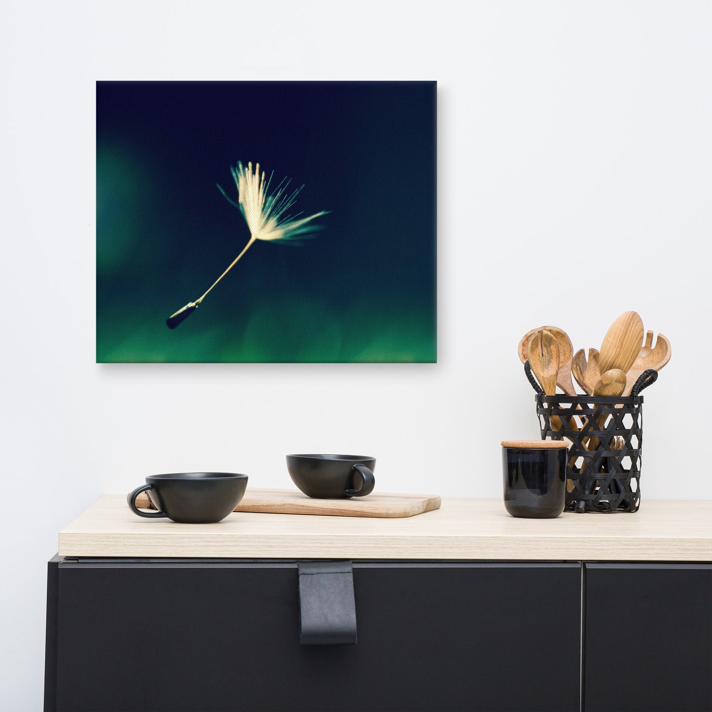 Blowing in the Wind Botanical Nature Canvas Wall Art Prints