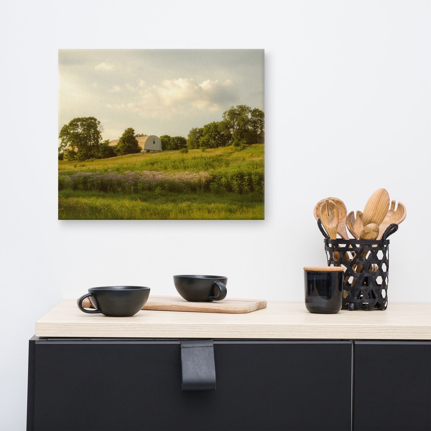 Remnant of Better Days Rural Landscape Canvas Wall Art Prints