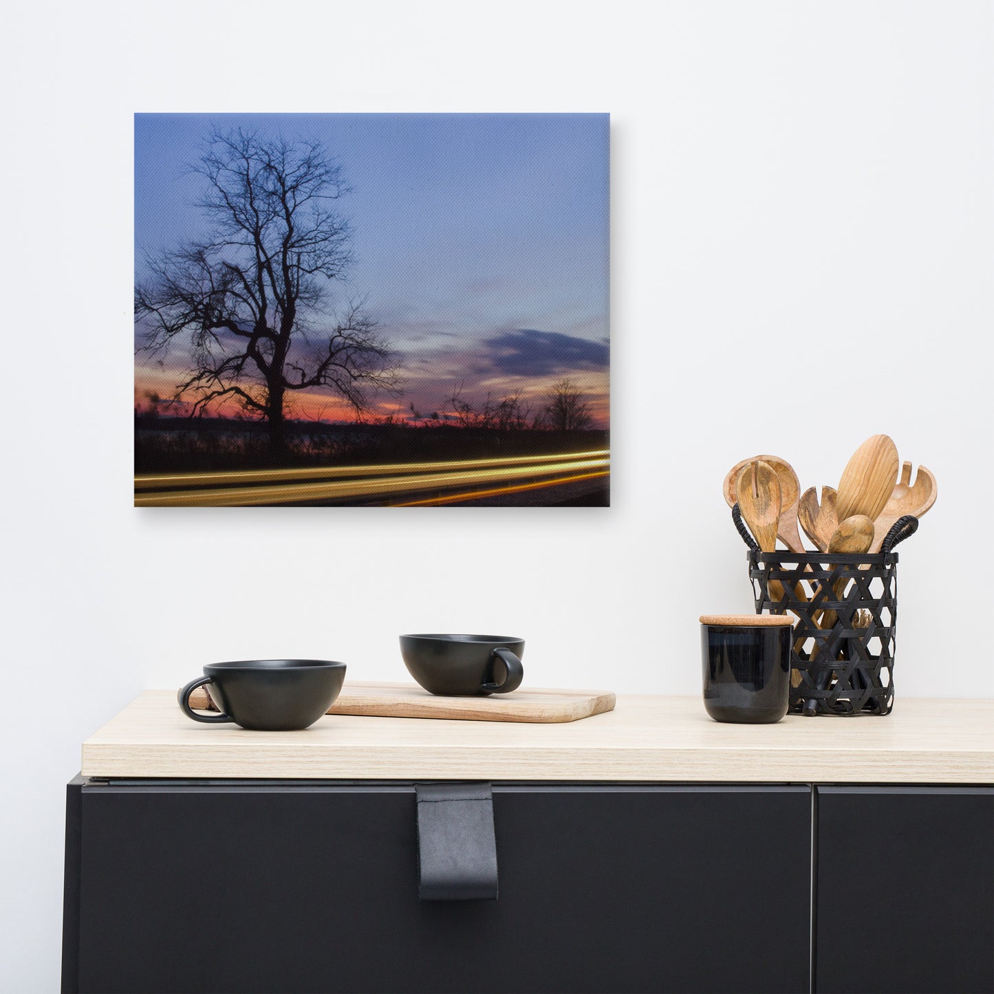 Wicked Tree Rural Landscape Canvas Wall Art Prints