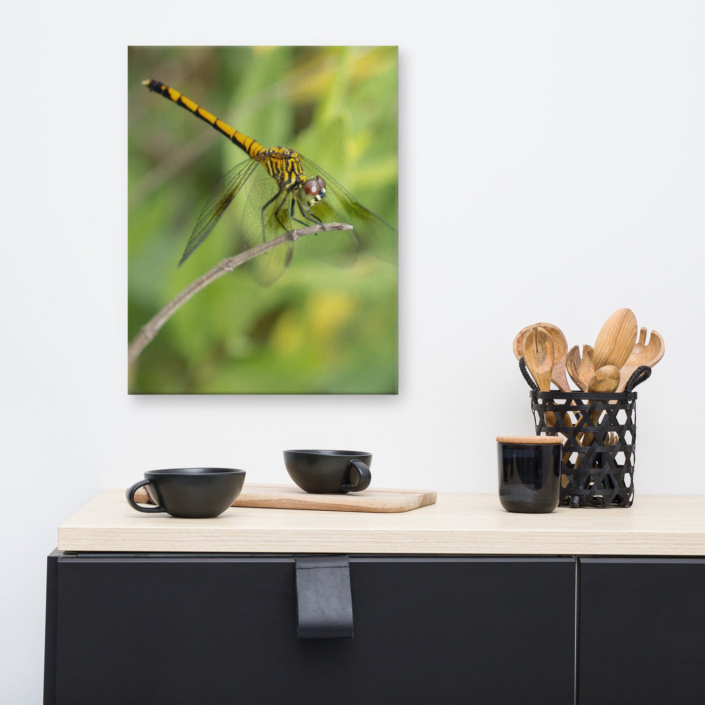 Dragonfly Wildlife Photo Canvas Wall Art Prints